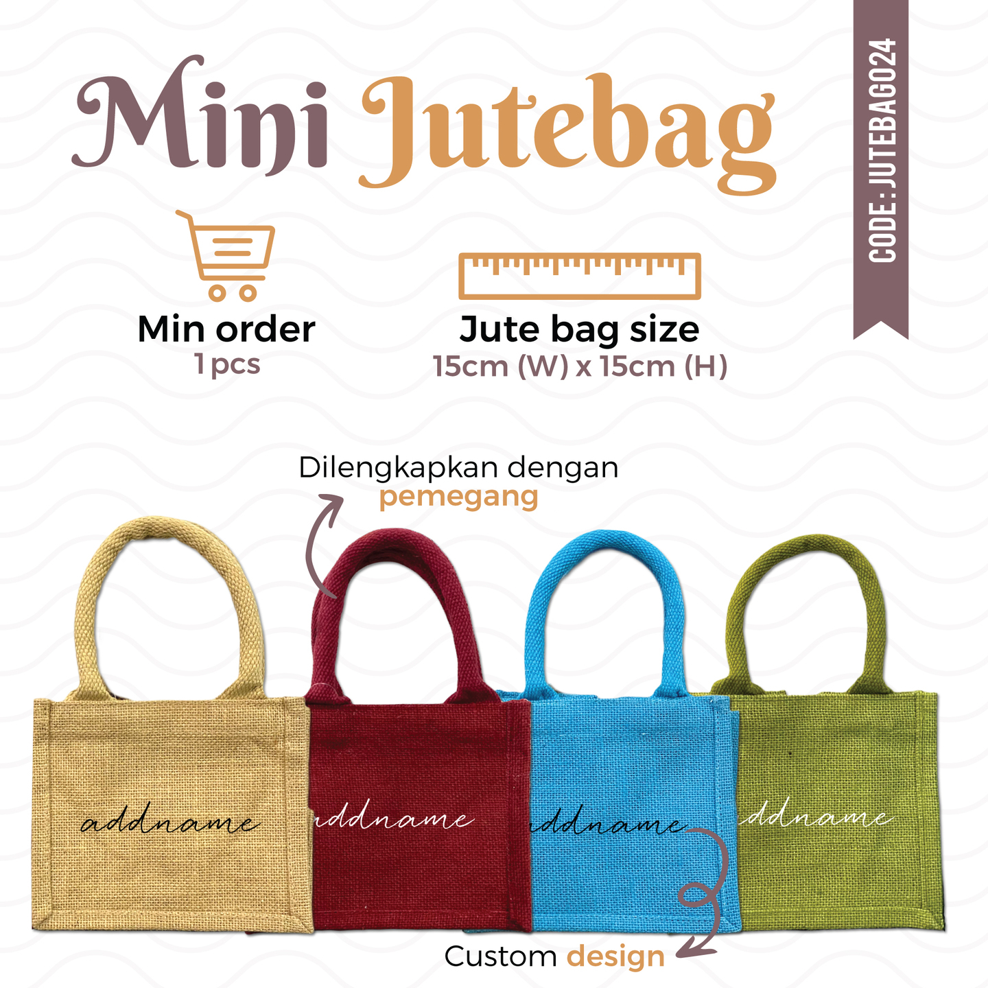 Mini Jute Bag