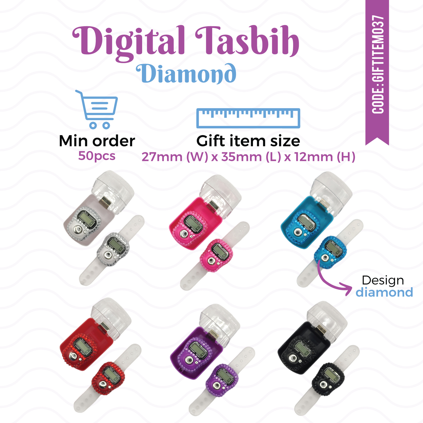 Digital Tasbih Diamond