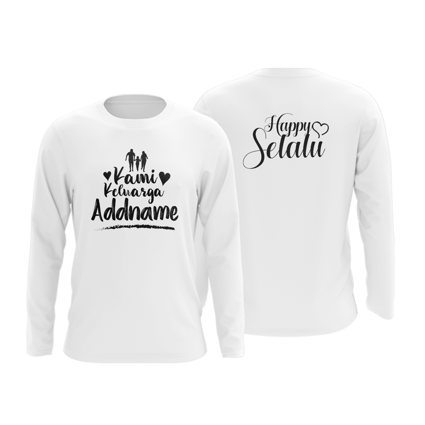 Family Day Long Sleeve T-Shirt Design 1