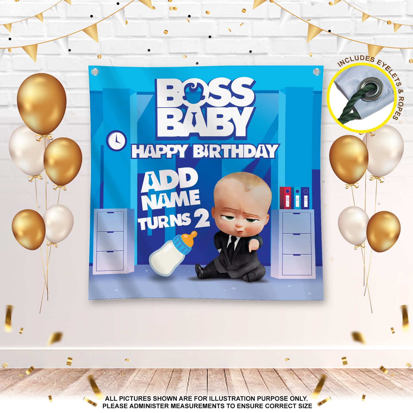 Birthday Banner Boss Baby