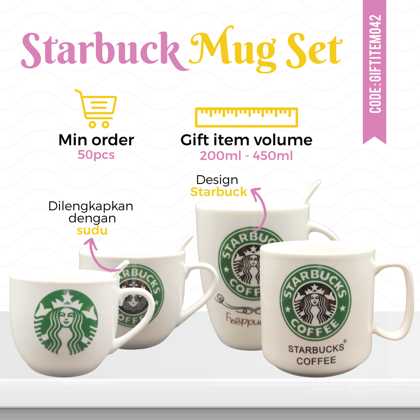 Starbuck Mug Set