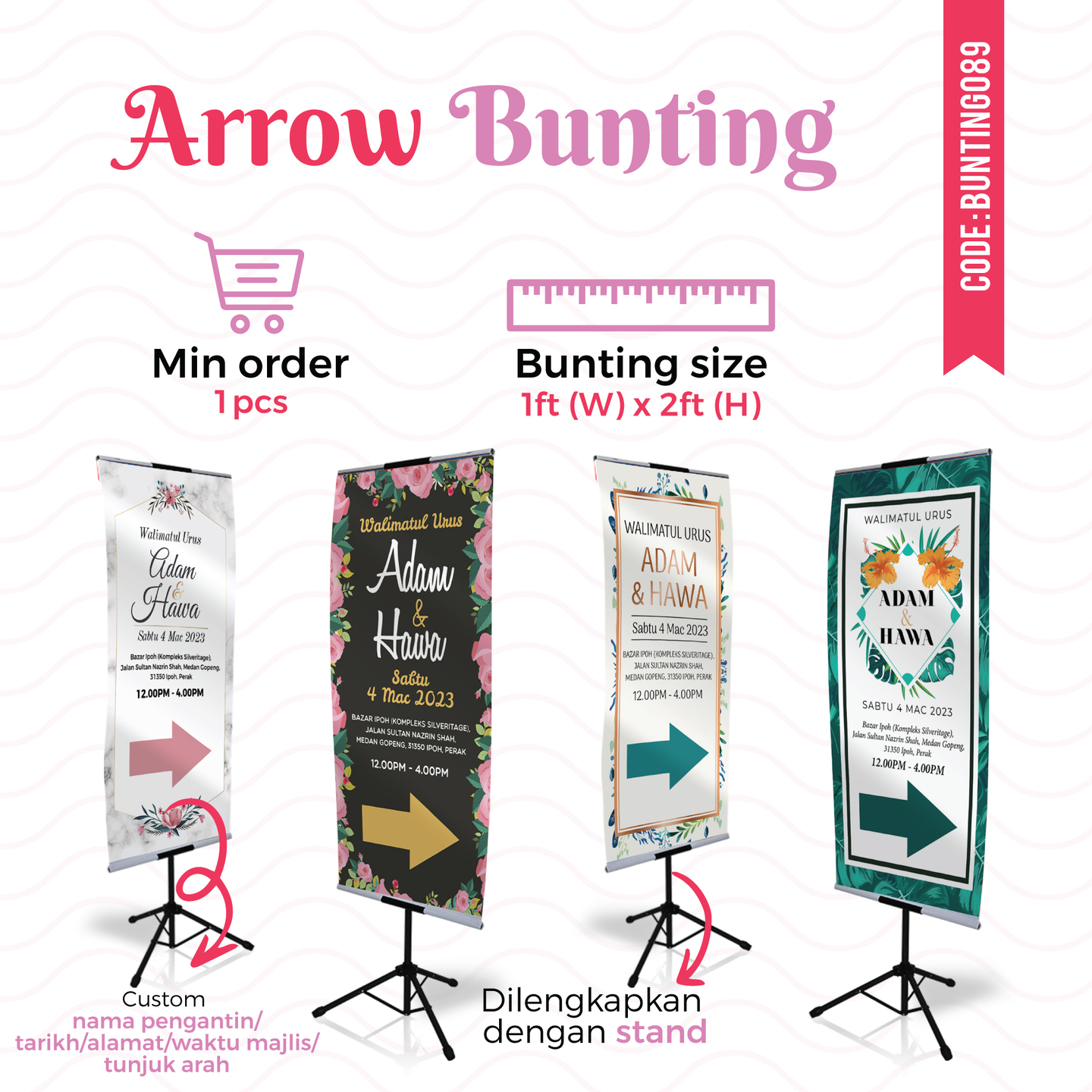 Arrow Bunting