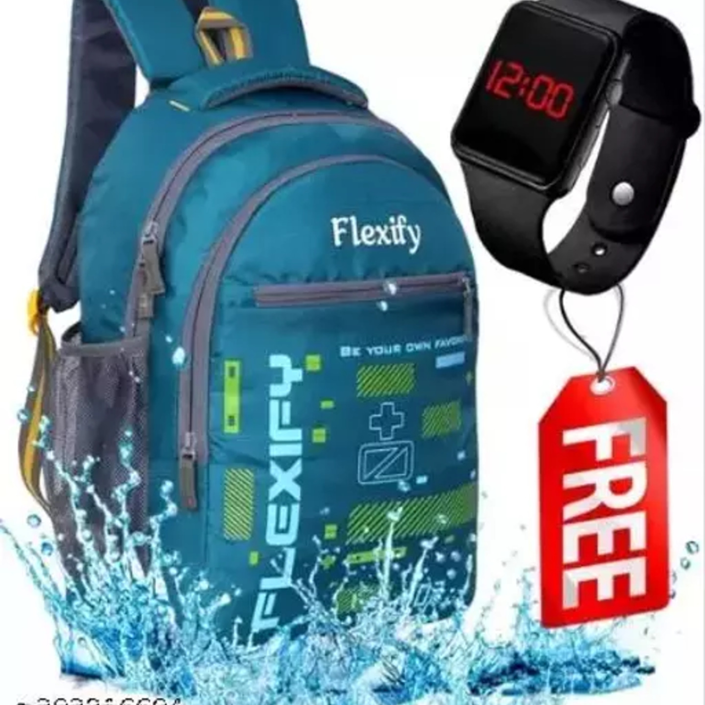 34L Casual Waterproof Laptop Bag/Backpack for Men Women Boys Girls/Office School College Teens & Students